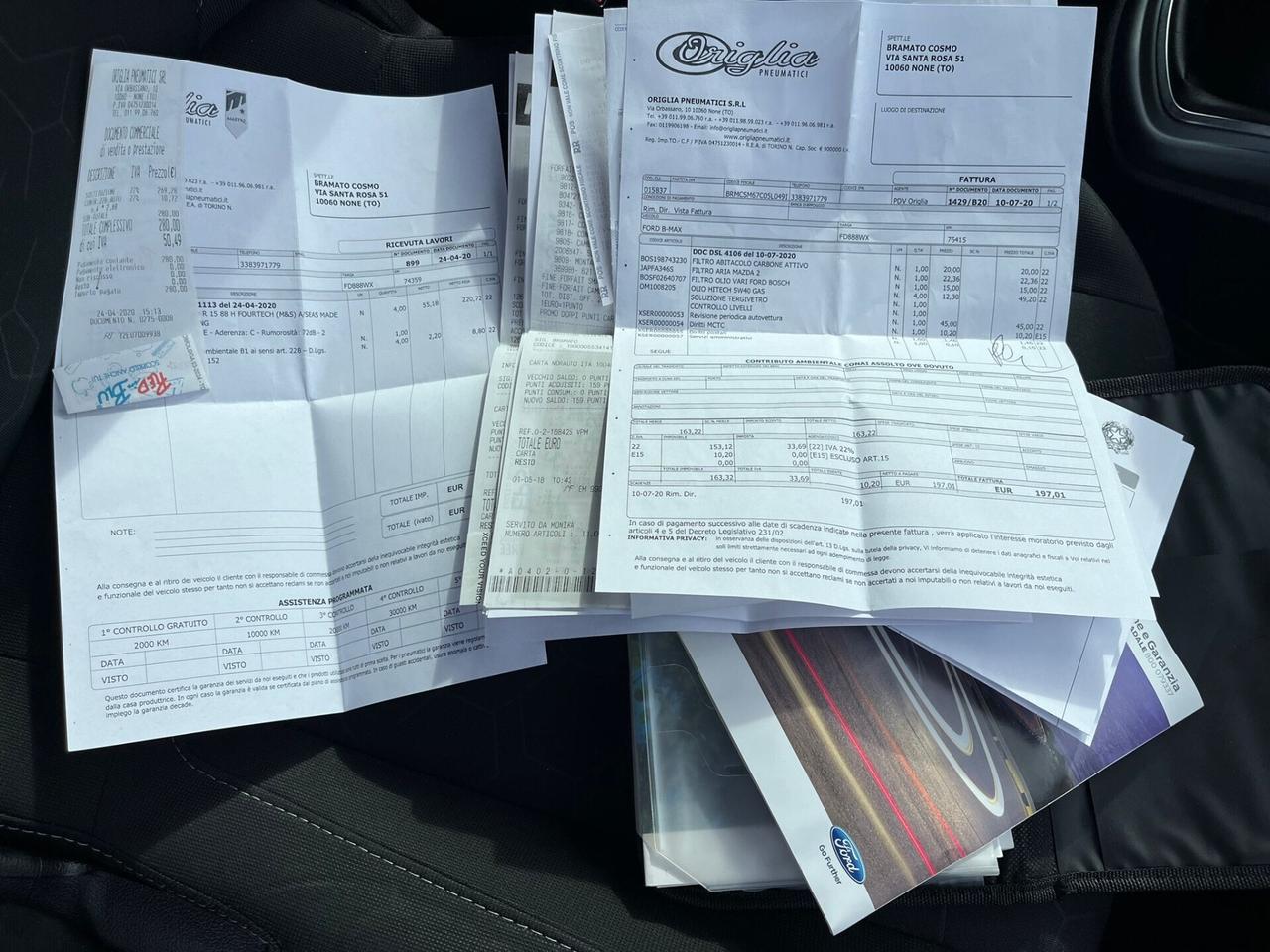 Ford B-Max 1.4 GPL Titanium Unipro 2016