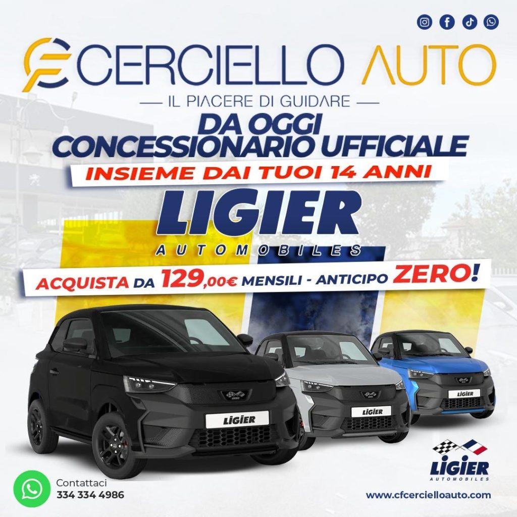 Ligier JS 50 50 Select E.V. TUA DA €159.00 MENSILI