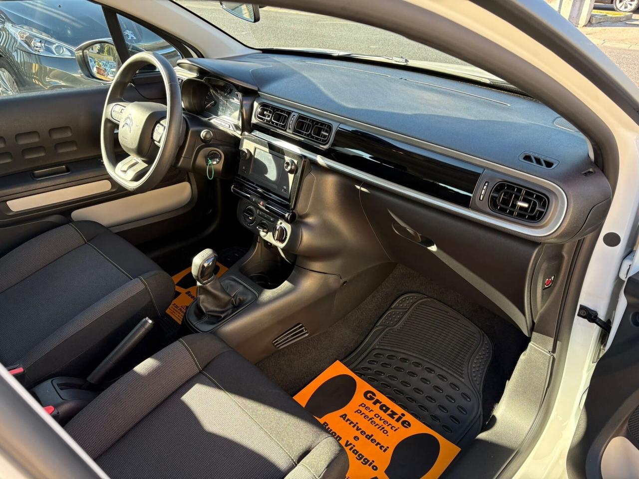 CITROEN C3 1.2 BENZINA 82 (CV) 2021