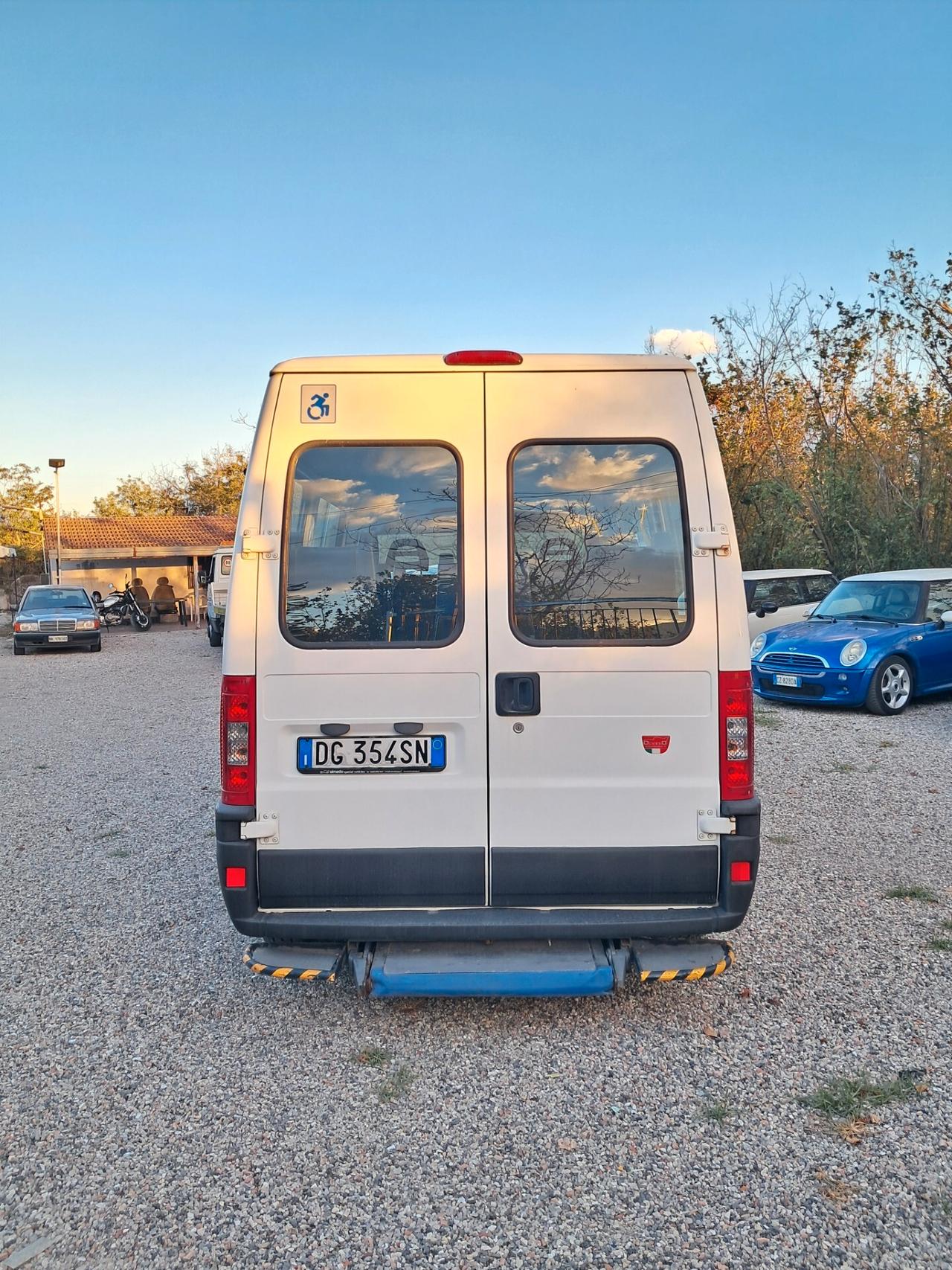 Fiat Ducato 2.3 JTD 9 posti Pedana per Disabili