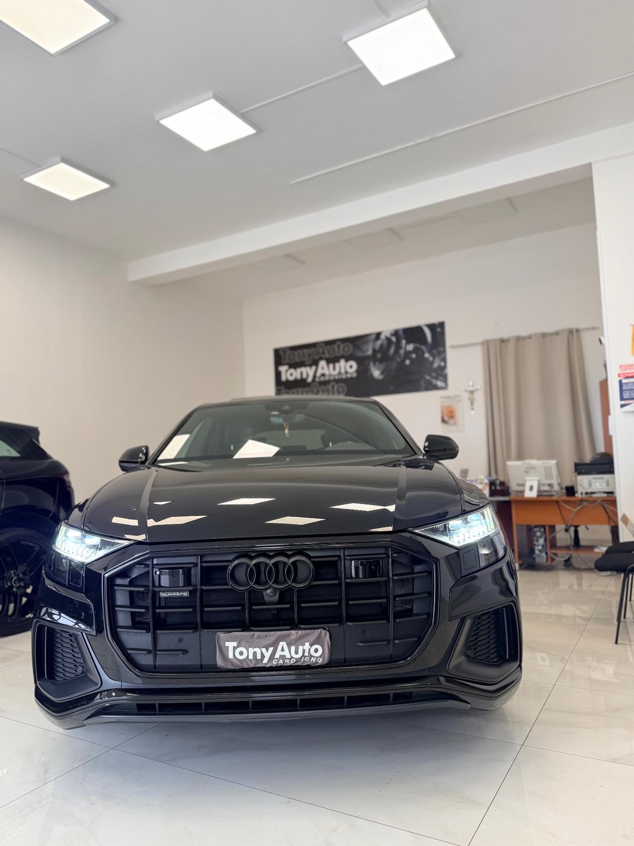 Audi Q8 50 TDI mhev (diesel/elettrica)286 CV quattro tiptronic Sport S-LINE,TETTO APRIBILE.LUCI SOFFUSE,