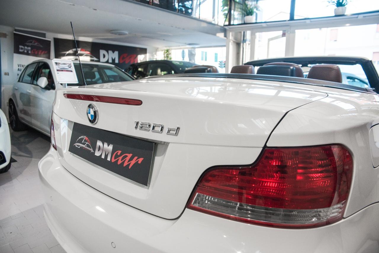 Bmw 120 120d Cabrio Futura CAPPOTTE ELETTRICA PELLE TOTALE