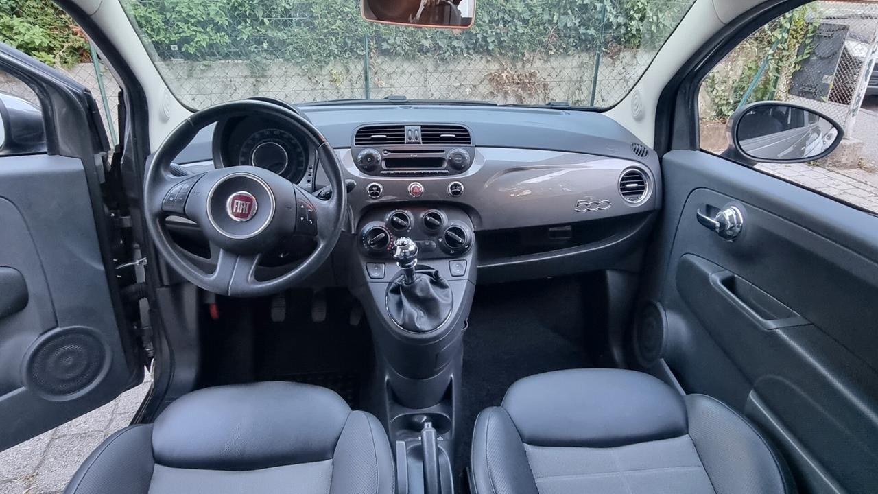 Fiat 500 1.2 Lounge 69cv anno2010 km119000 neopat