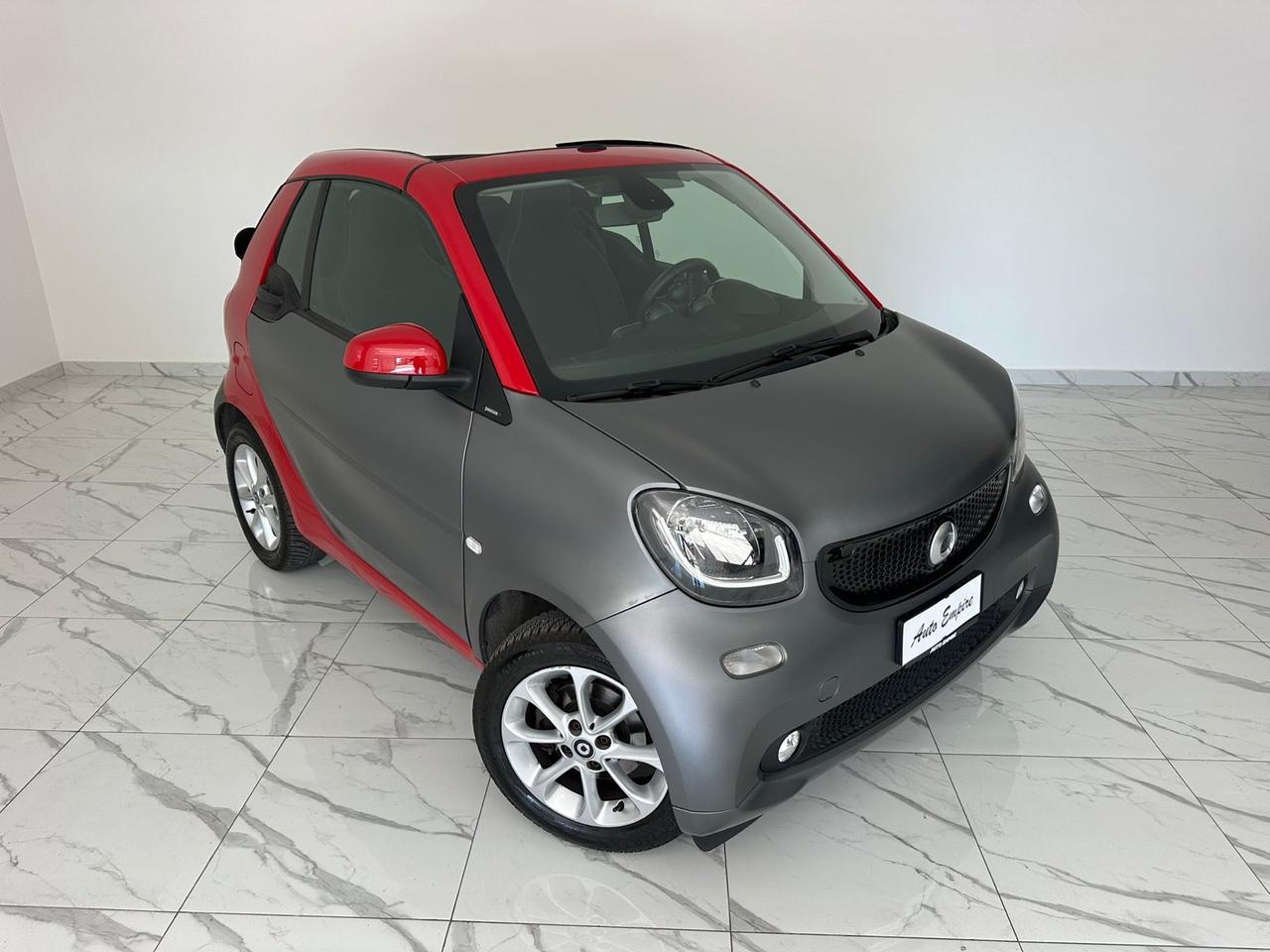 SMART FORTWO CABRIO PASSION AUTOMATICA GRIGIO OPACO