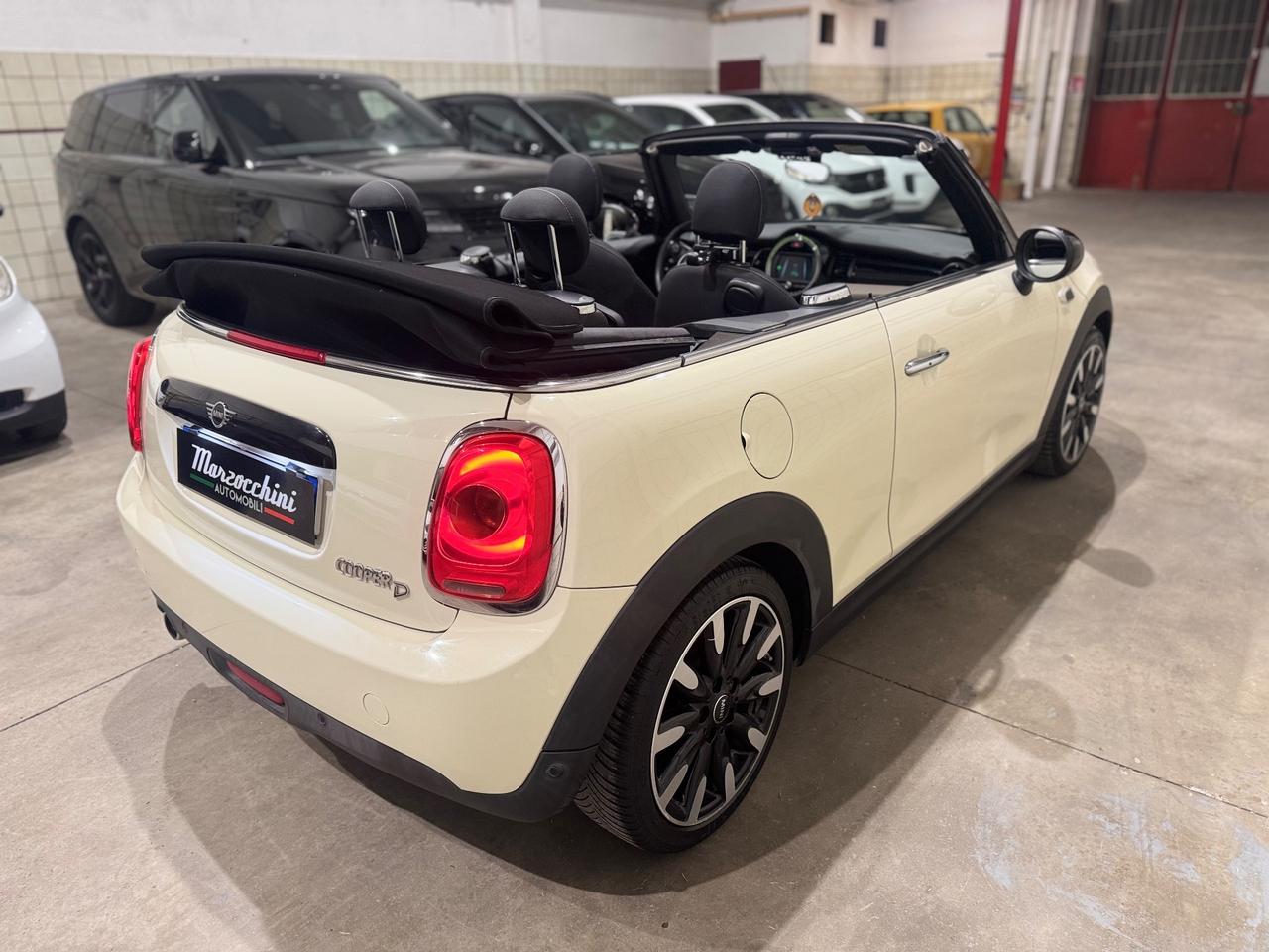 MINI COOPER D CABRIO 2018 GARANZIA 12 MESI