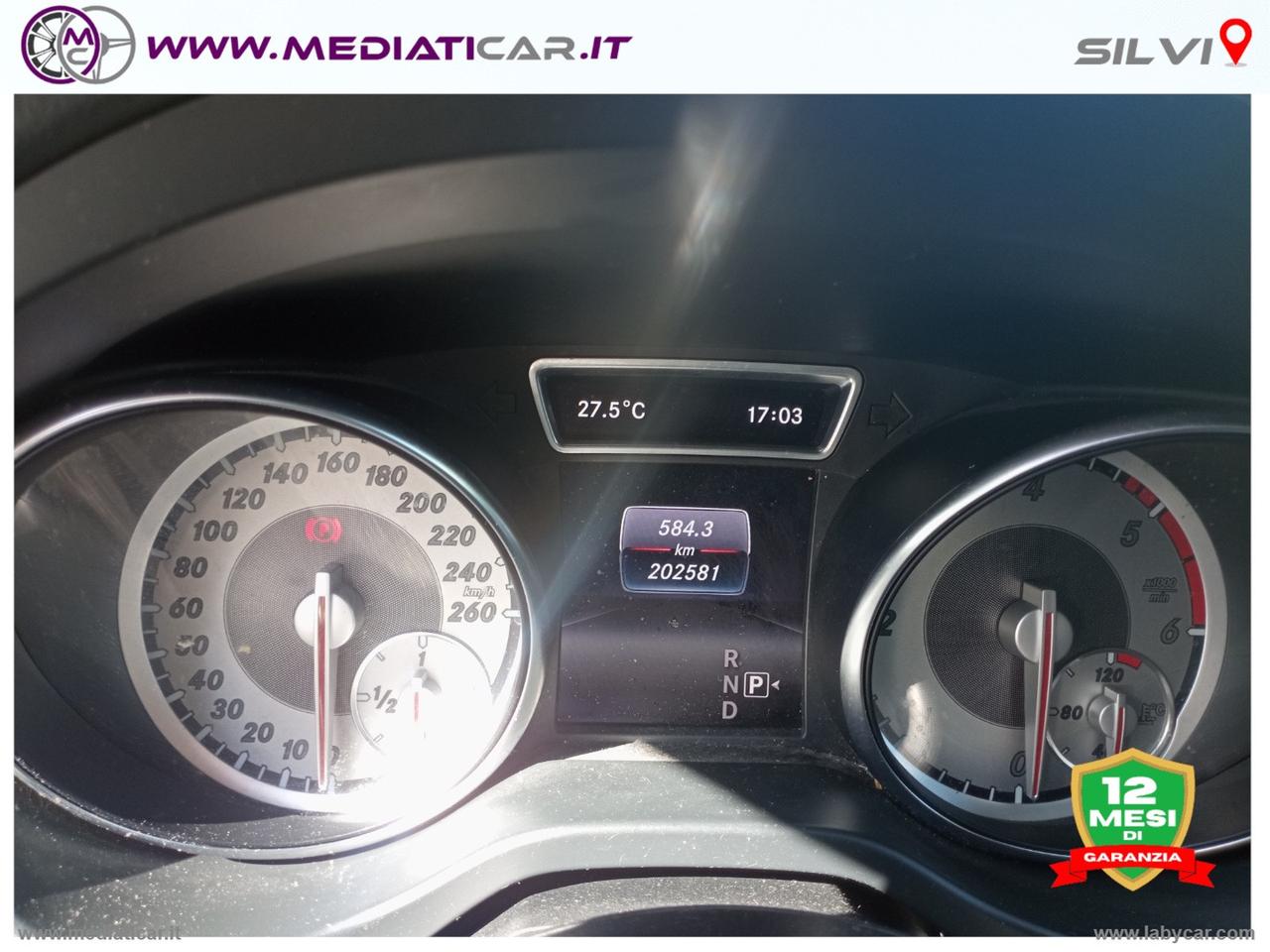 MERCEDES-BENZ CLA 180 d S.W. Automatic Sport GOMME NUOVE