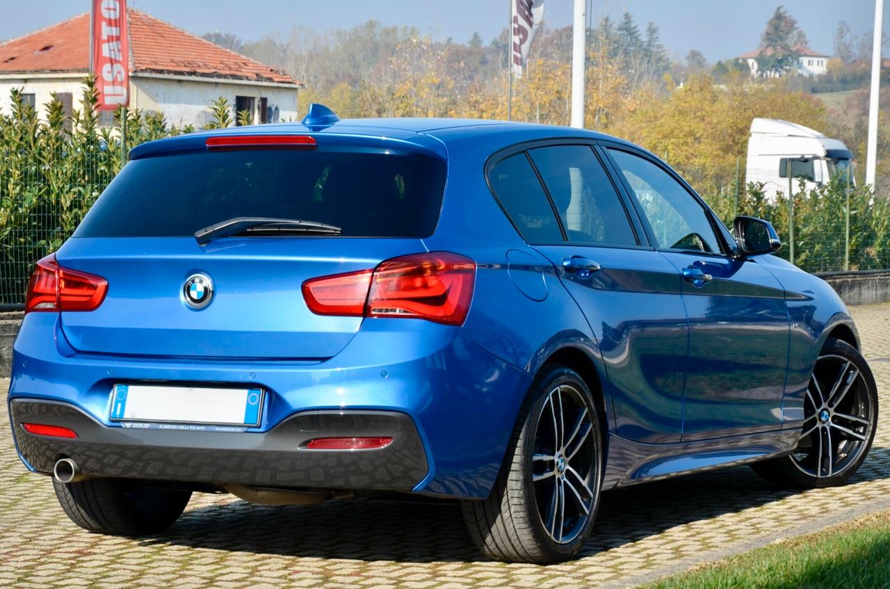 BMW 118d MSPORT 5p 150cv AUTO, SERVICE UFF BMW, UFF ITALIANA, EURO 6D, FARI FULL LED, NAVI, PERMUTE