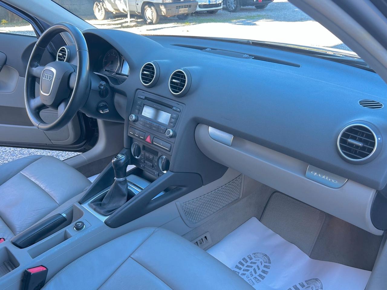 Audi A3 SPB 2.0 TDI QUATTRO-UNIPROPRIETARIO