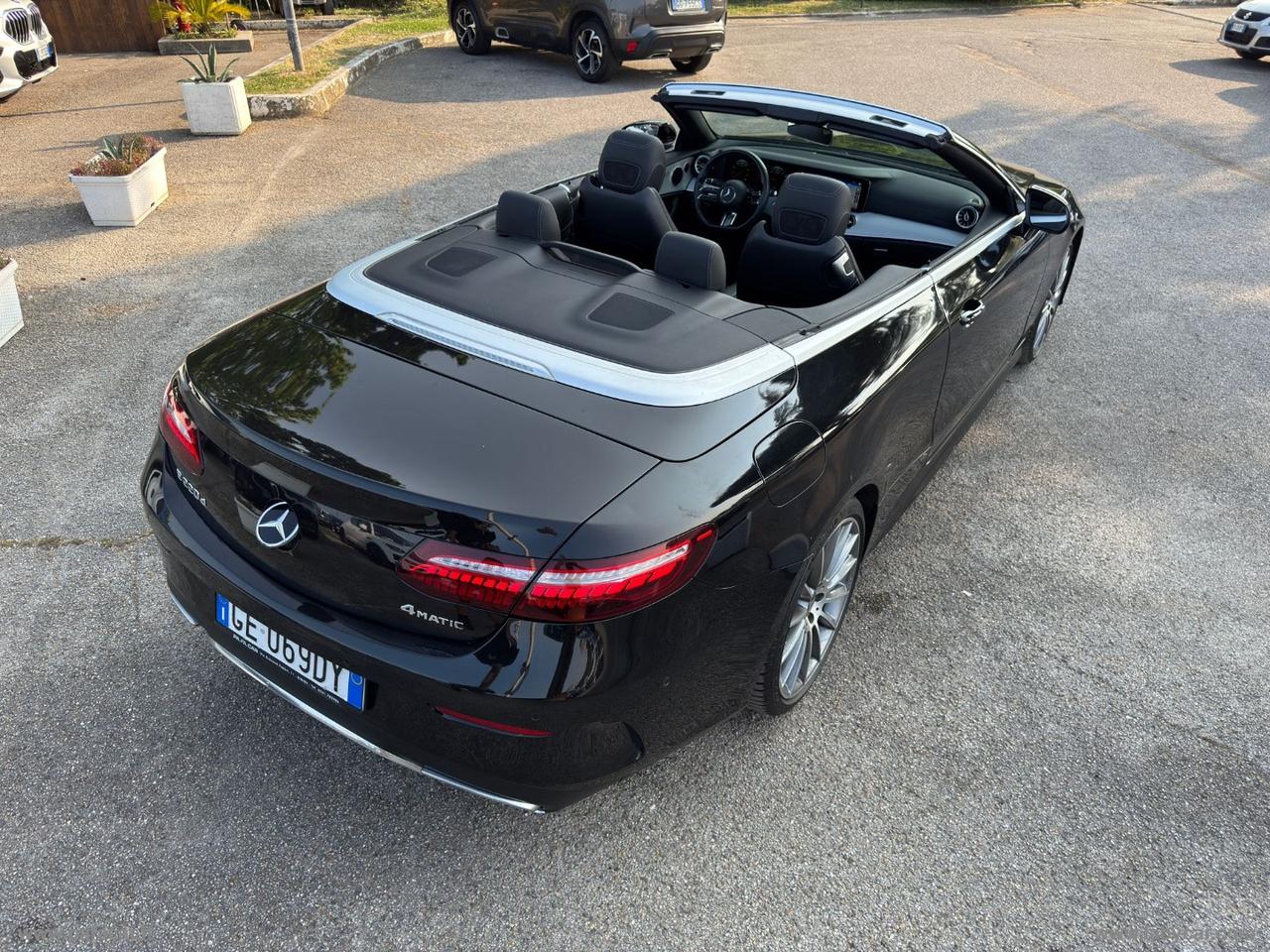 MERCEDES-BENZ E 220 d Auto 4Matic Cabrio Premium Plus