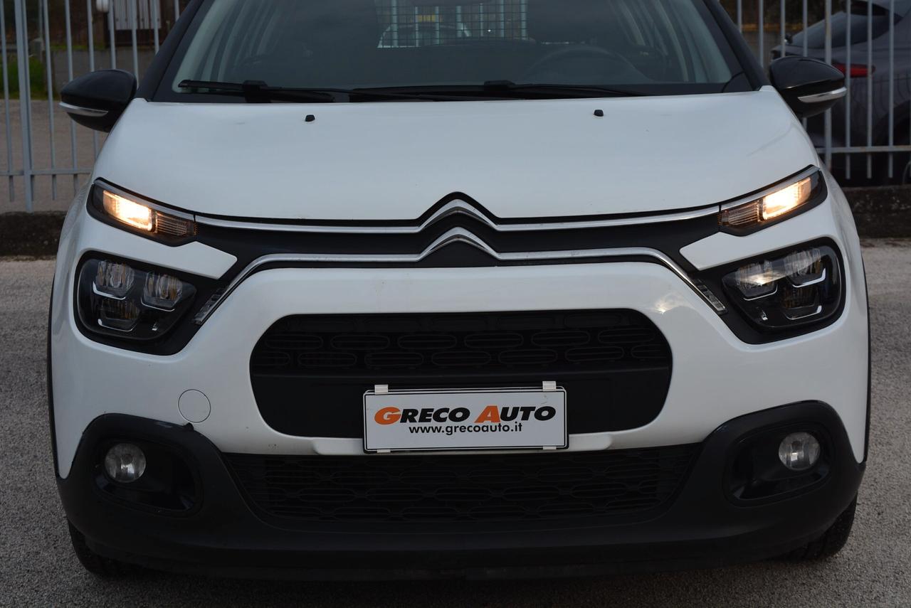 Citroen C3 BlueHDi 100 ss Van 2 posti autocarro
