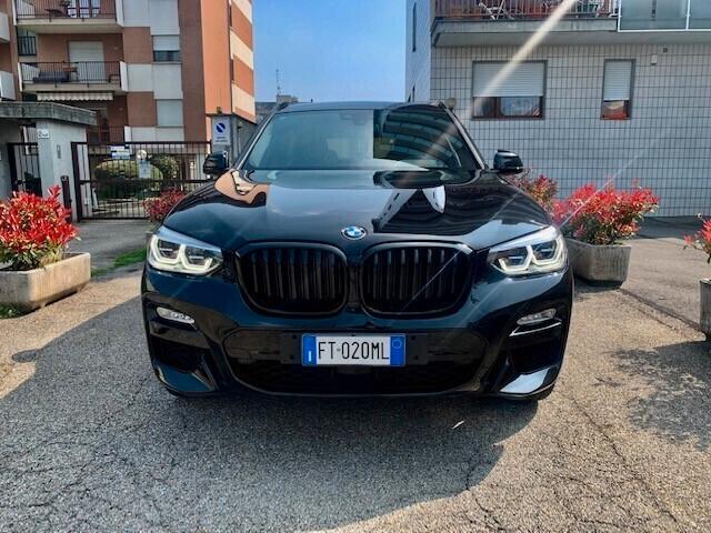 BMW X3 X-drive 190cv 20D M-SPORT TOTAL BLACK