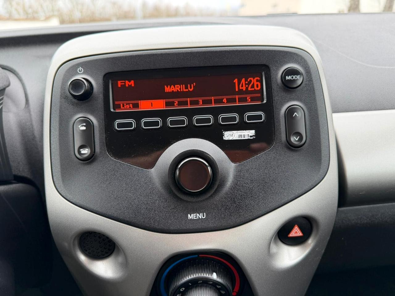 Citroen C1 VTi 69CV 5 porte EURO 6B