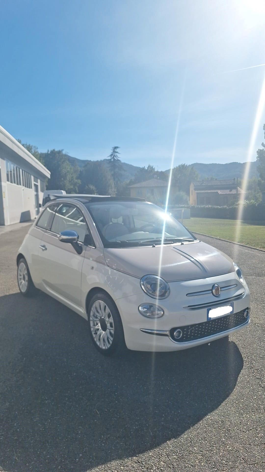 Fiat 500 C 1.3 Multijet 95 CV 60°-UNIPRO-KM 5.700--PARI AL NUOVO-SOLO 560 ESEMPLARI