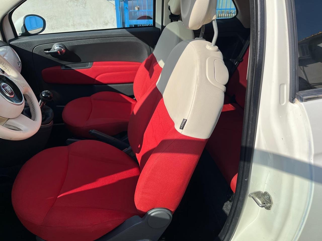 Fiat 500 1.3 mat/95 cv lounge-km 139000-2012