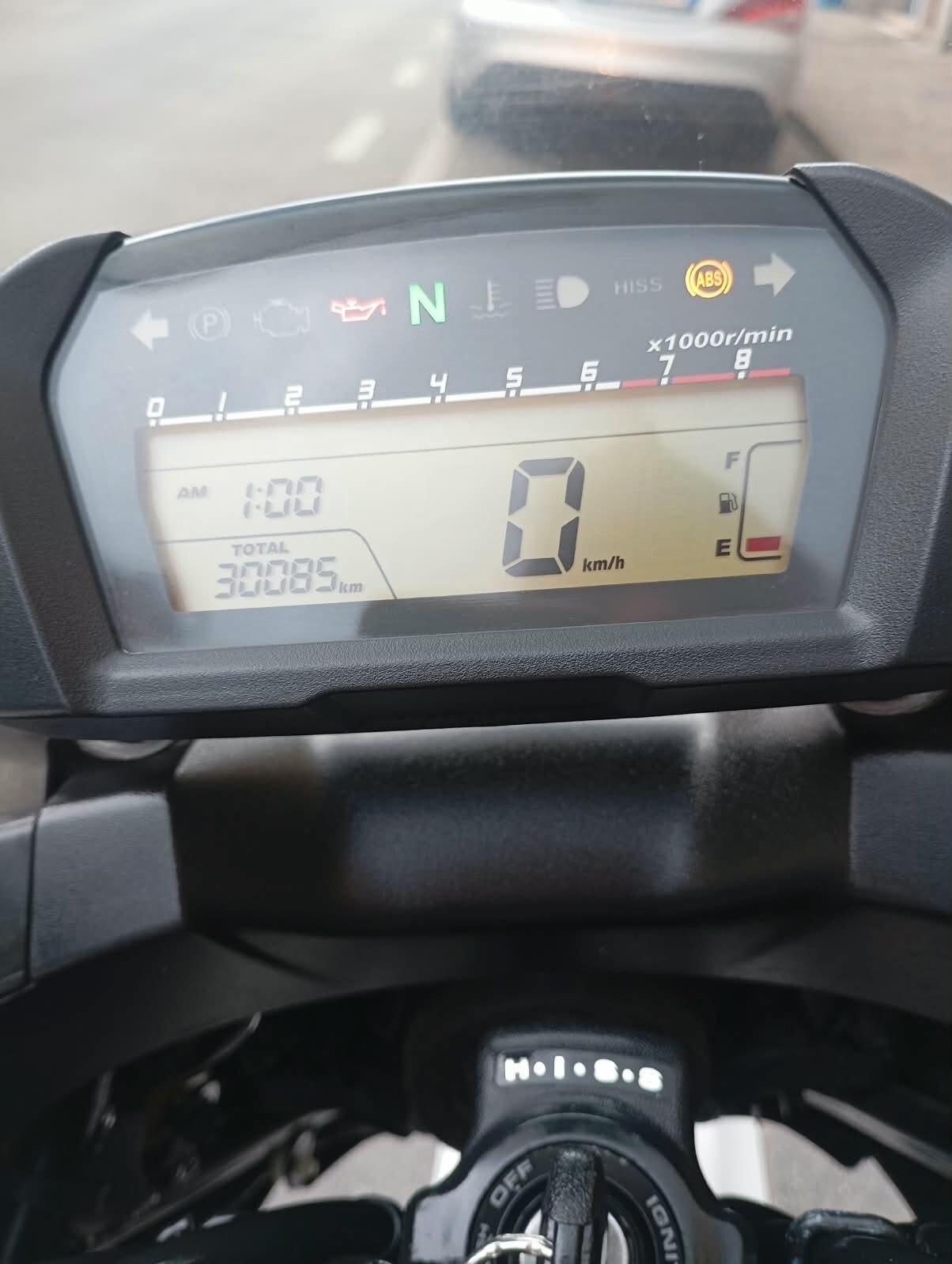 Honda NC 700 Bianca