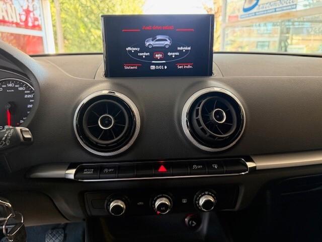 AUDI A3 SPORTBACK 1.6 TDI 110CV – SOLO 62.000 KM | PARI AL NUOVO | FULL STORIA AUDI