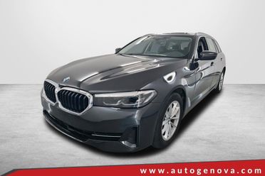 BMW 518D TOURING 136CV STEPTRONIC BUSINESS ADVANTAGE ( FARI LED - BMW DIGITAL COCKPIT - PELLE - AMBIENT LIGHTS - NAVI - MIRROR - PARK ASSISTANT - TELECAMERA POST. )