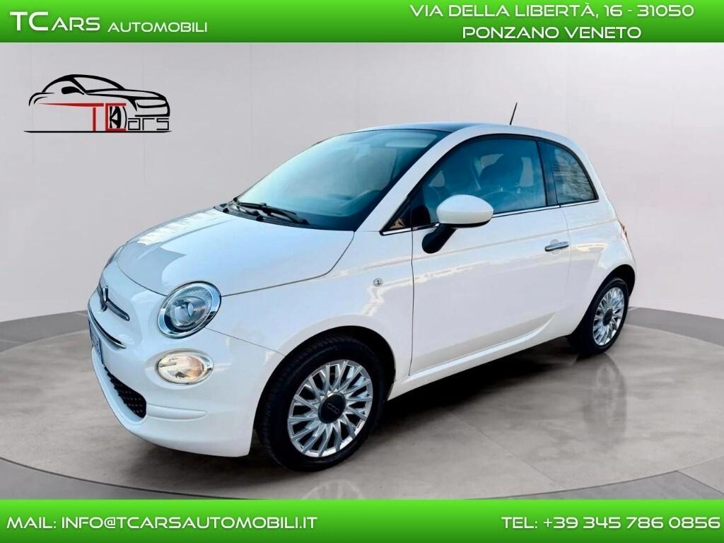 FIAT 500 1.2 BENZINA - TETTO PANORAMICO - NEOPAT.