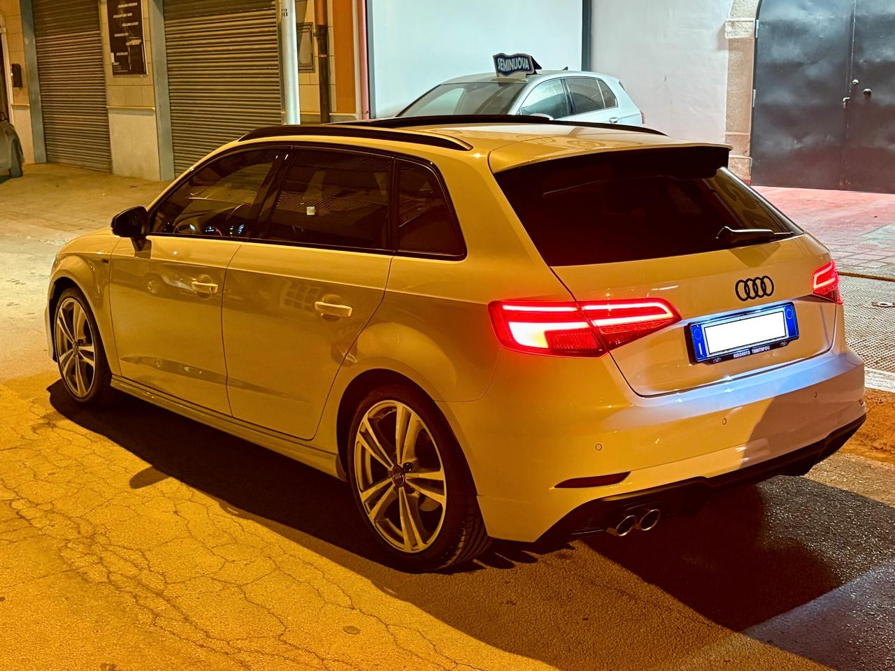 Audi a3 spb 2.0tdi 150cv-"TETTO-S-LINE-GANCIO TRAINO"-'17