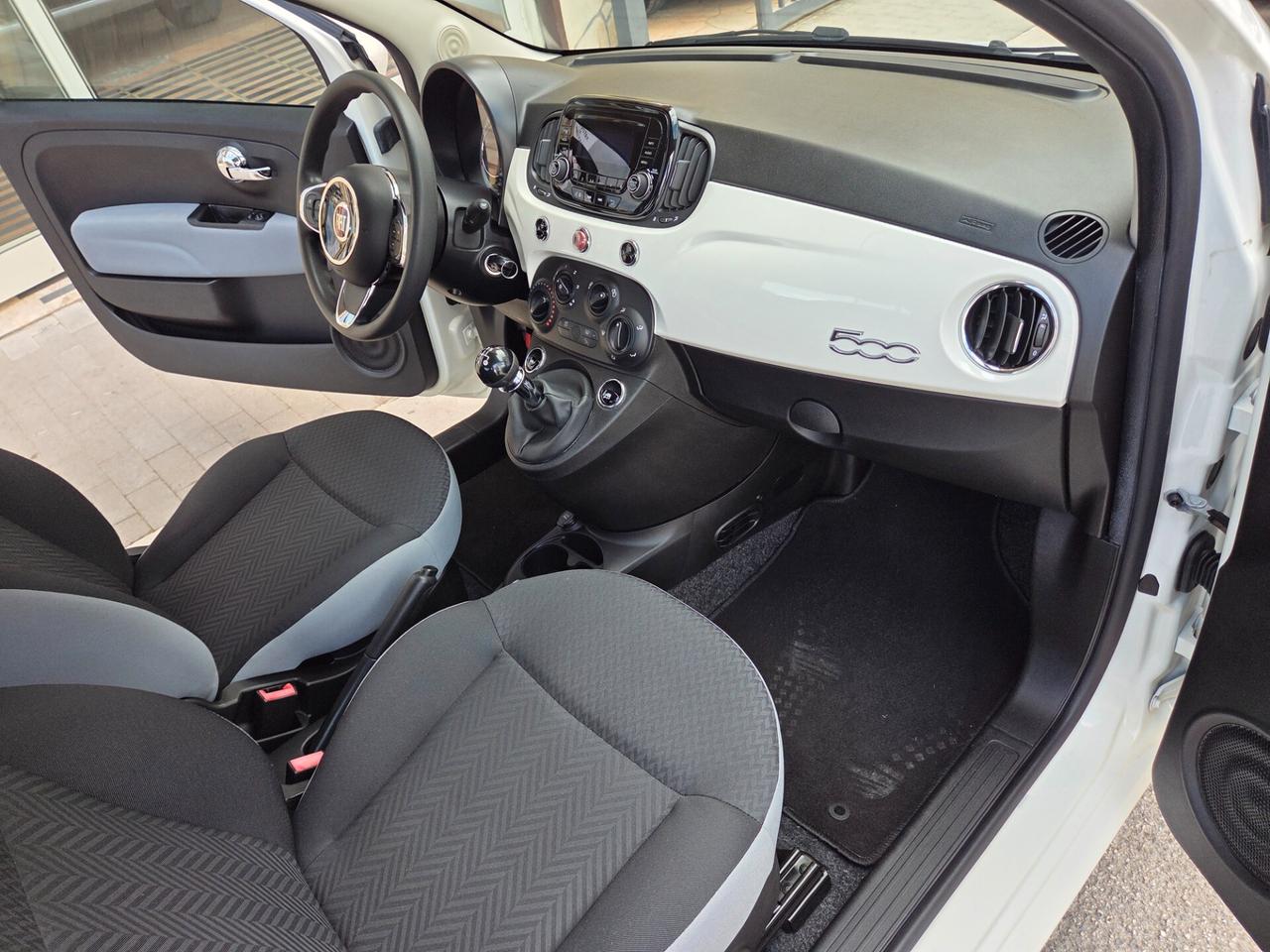 FIAT 500 ANNO 2018 1.2 BENZINA 70 CV KM CERTIFICATI