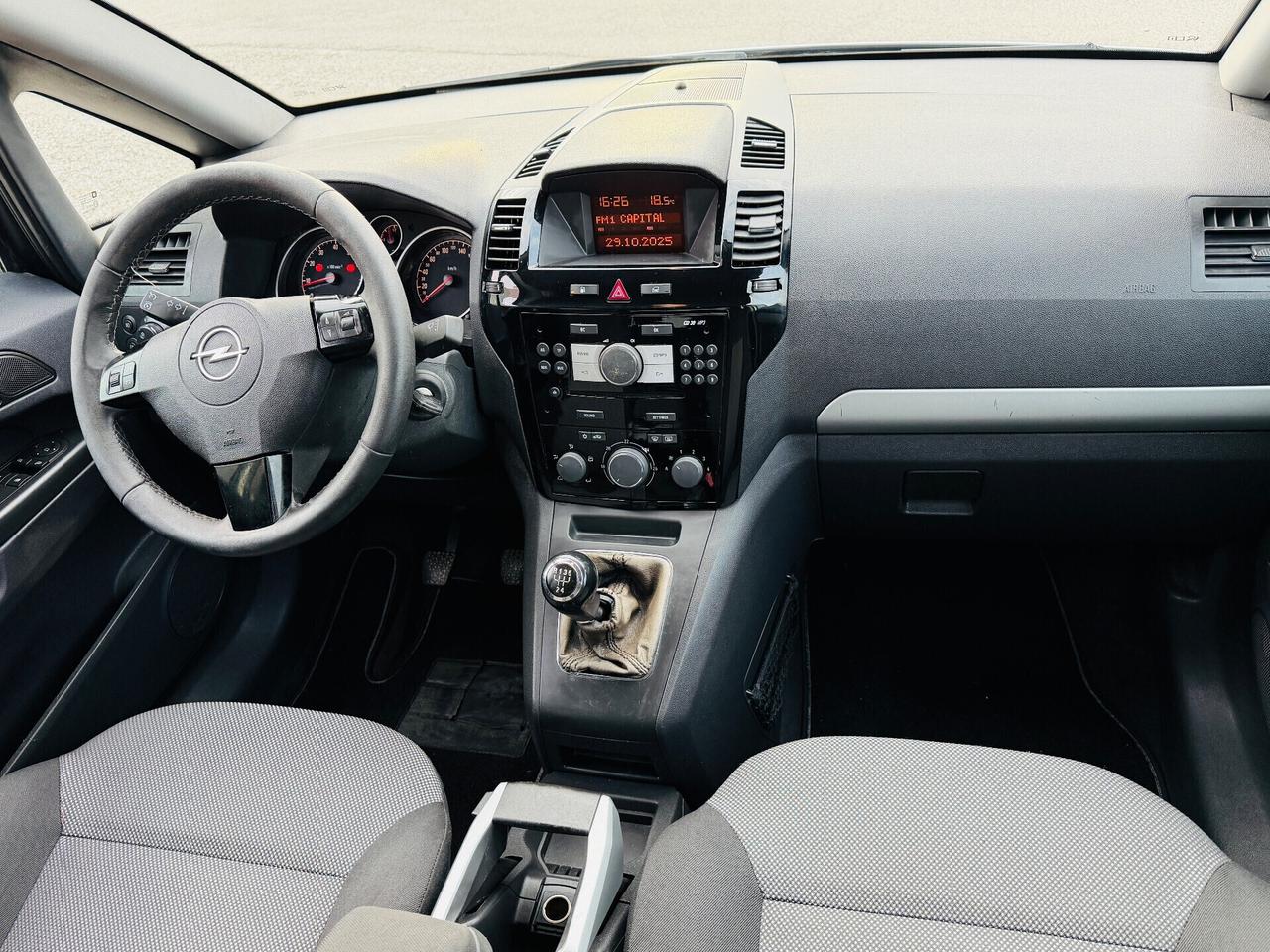 Opel Zafira 1.6 Metano 7 Posti 2010