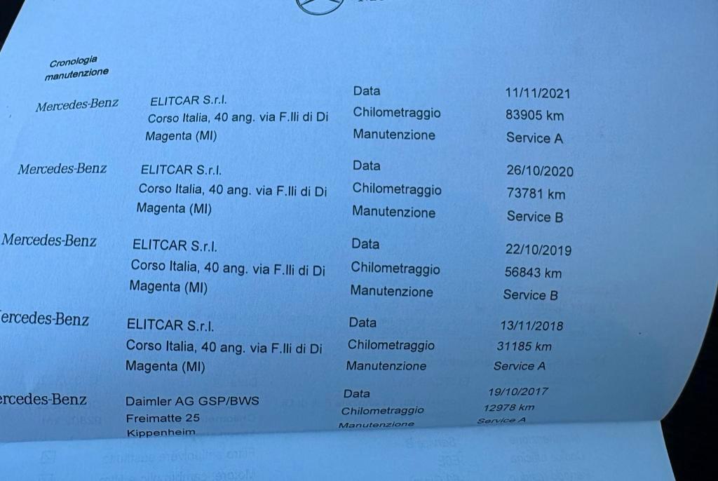 Mercedes B 180 1.5 D 109 CV Sport