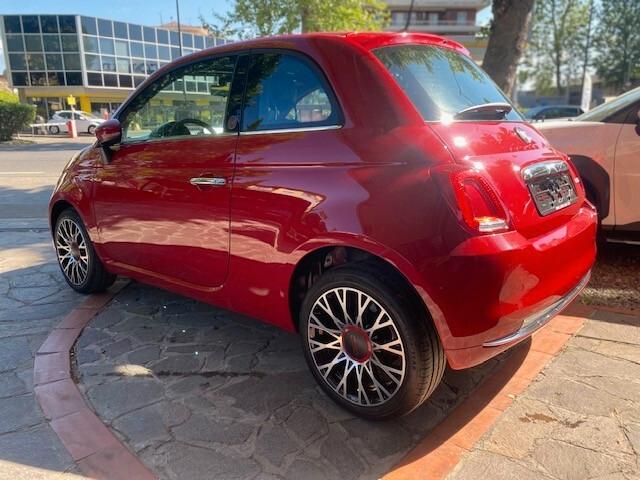 Fiat 500 1.0 Hybrid Red