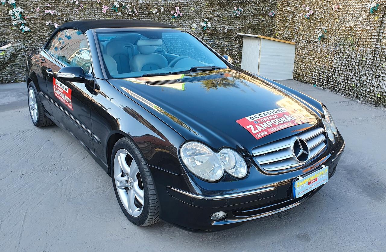 Mercedes-benz CLK 240 cat Cabrio Avantgarde GPL BIFUEL BOLLO 89€ ZAMPOGNAUTO CT