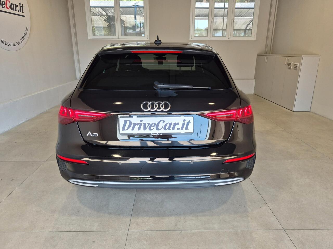 Audi A3 SPORTBACK 35 1.5 TFSI MHEV ADVANCED S-TRONIC AUTO UFFICIALE AUDI 1 PROPRIETARIO