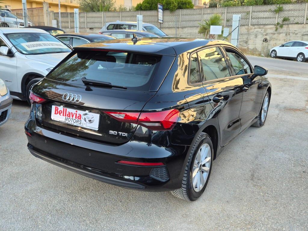 Audi A3 SPORTBACK 30 TDI 116CV S-tronic 2022