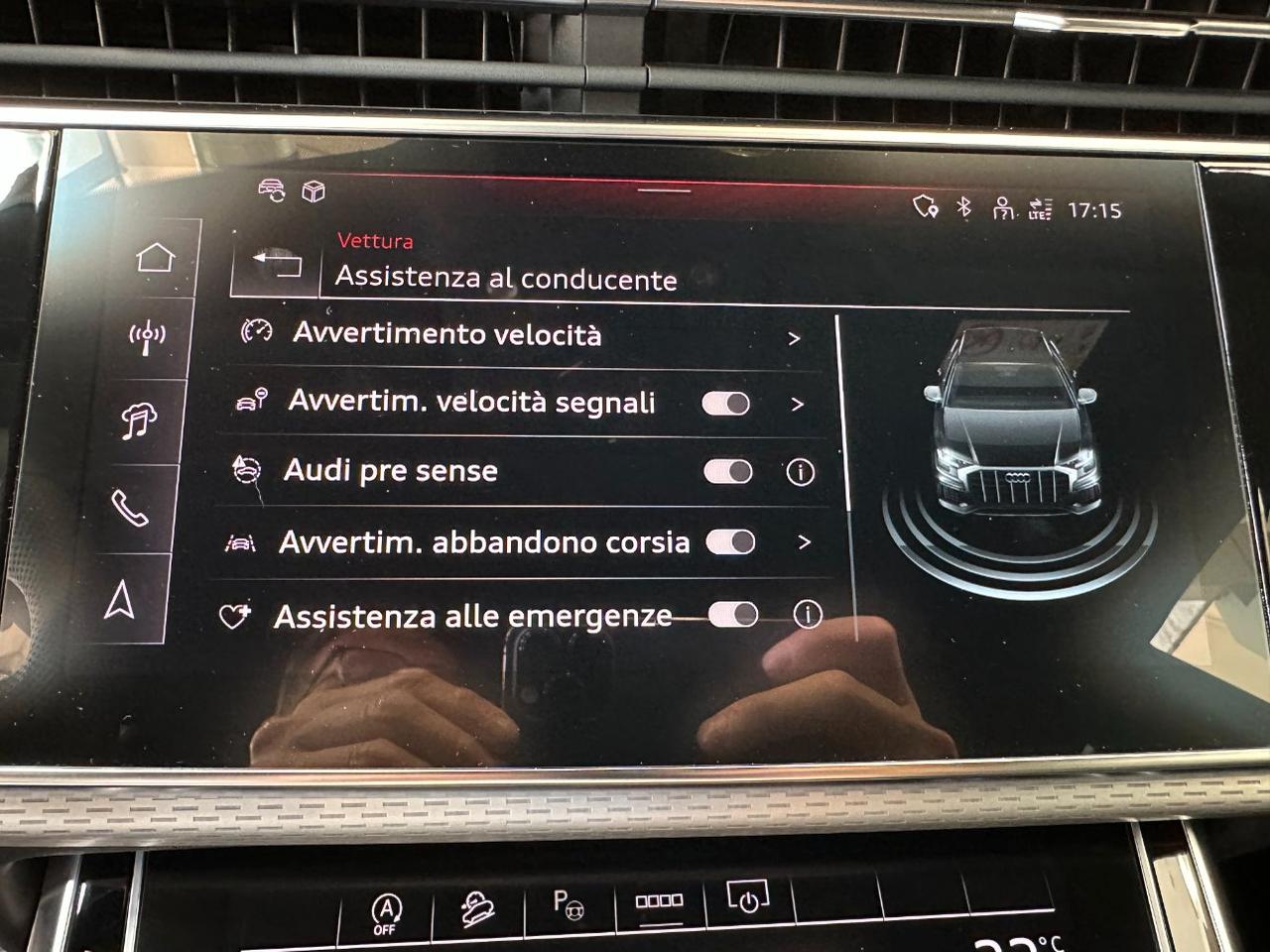 Audi Q8 3.0 tdi mhev S line edition quattro 286cv - 22" - FULL