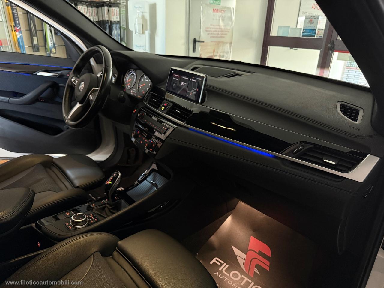 BMW X1 xDrive20d Msport AUTO KM 75.260 PACK TOTAL BLACK - CERCHI DA 19