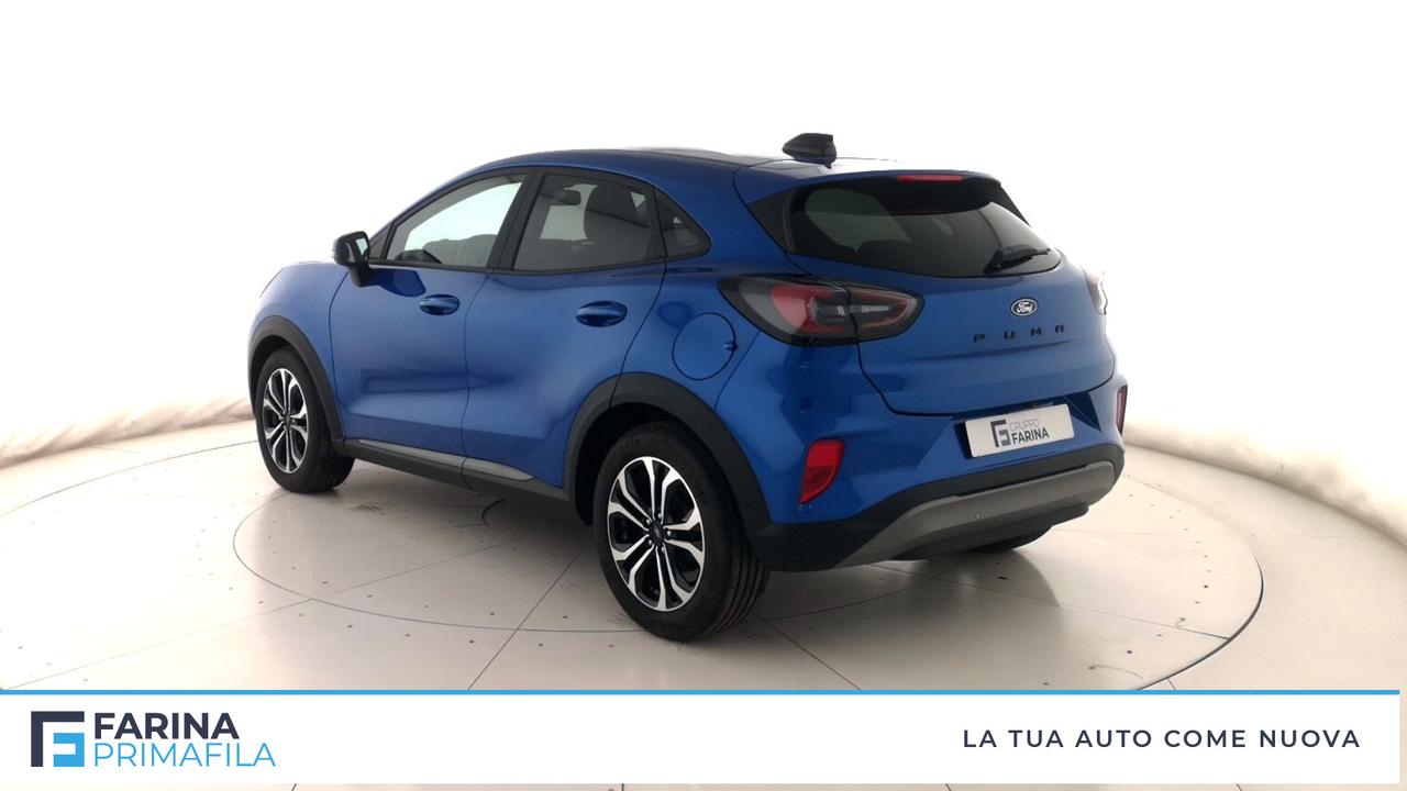 FORD Puma Titanium 1.0 EcoBoost Hybrid 125CVTrasmissione manuale a 6 rapporti Trazione anteriore