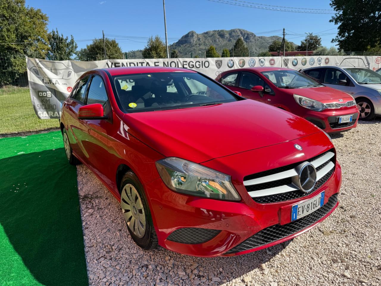Mercedes-benz A 160 CDI Automatic Rosso Ferrari