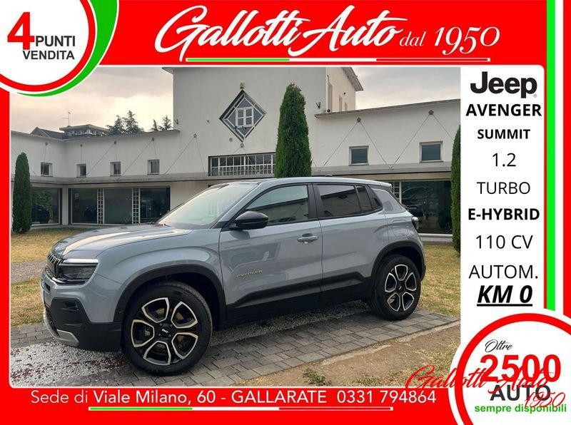 Jeep Avenger e-Hybrid 1.2 MHEV e-Hybrid Turbo Summit