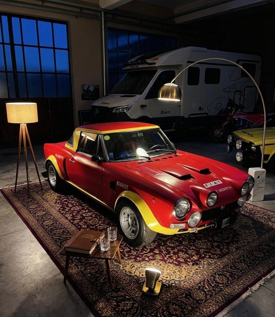 Abarth 124 Rally gruppo 4 (CSA) - 1975 Documenti d'Epoca Originali Raro Esemplare