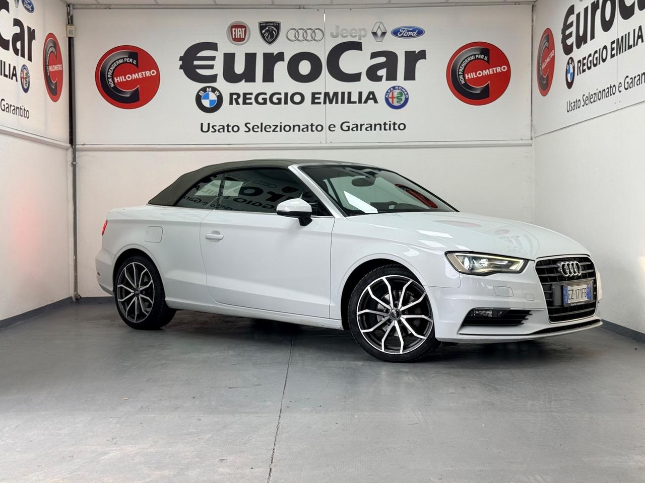 Audi A3 Cabrio 2.0 TDI 150CV S tronic Ambition 09/2015 EURO 6