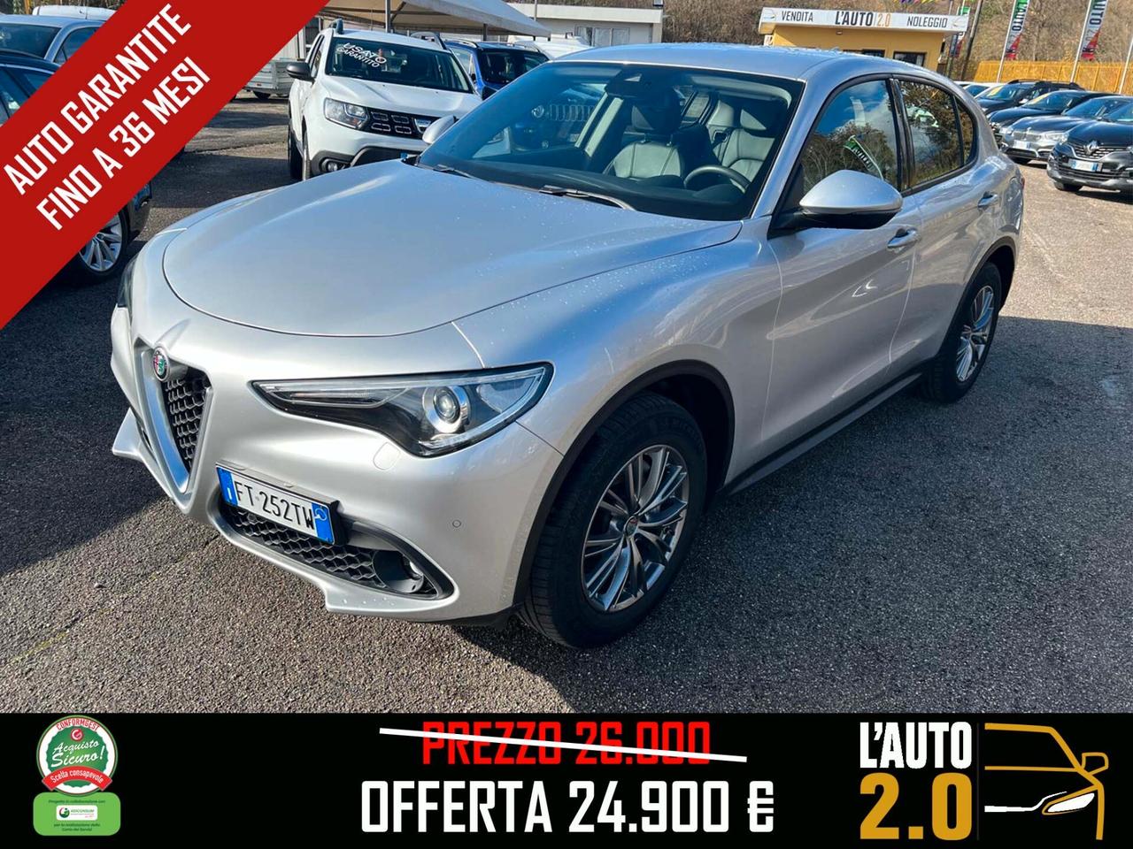 Alfa Romeo Stelvio 2.2 Turbodiesel 210 CV AT8 Q4 Executive