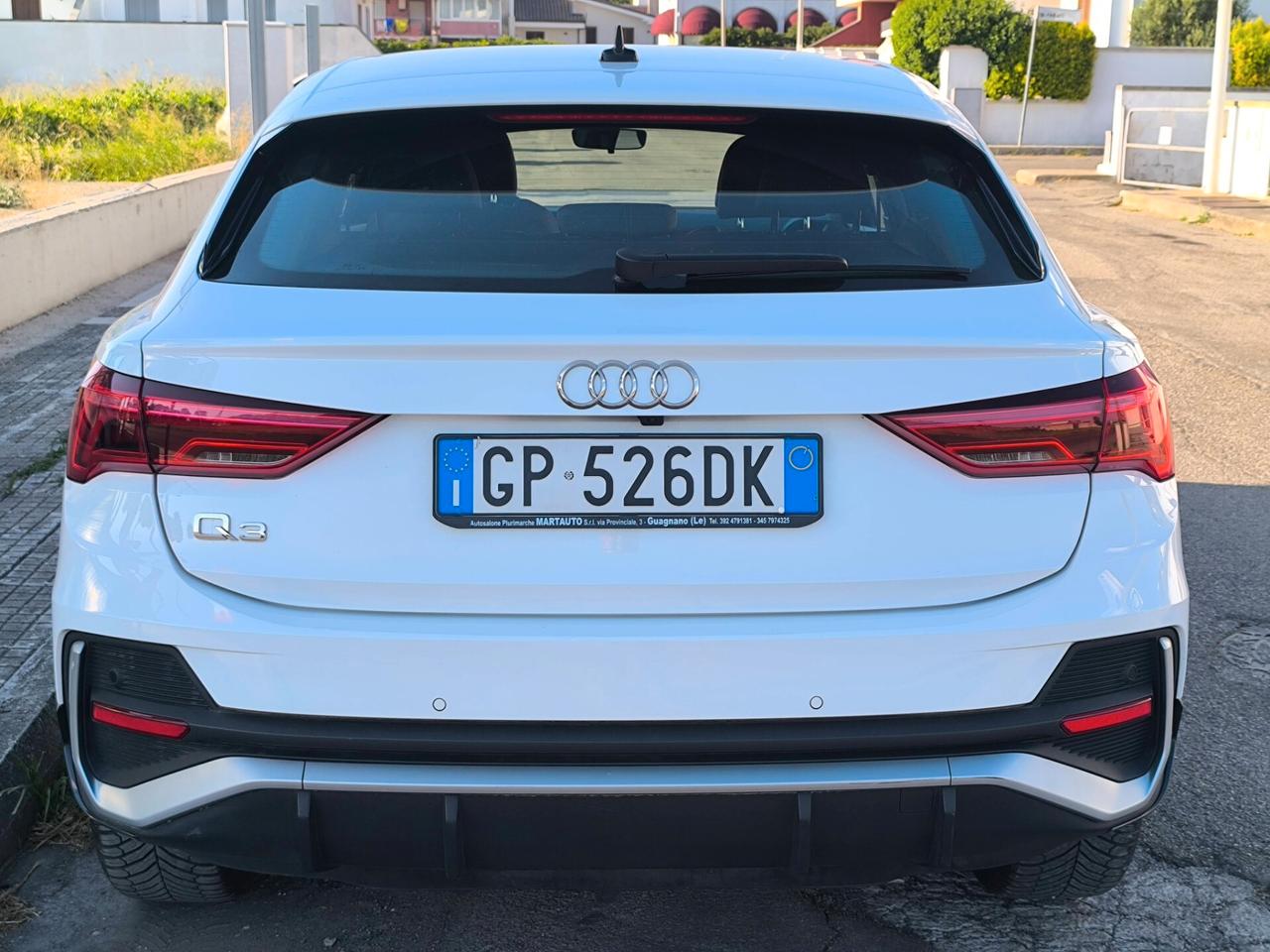 AUDI Q3 SPORTBACK S-LINE INTERNO ESTERNO 2.0 TDI 150cv 07/2