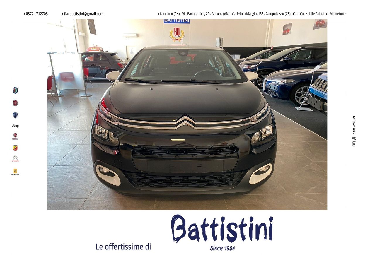 Citroen C3 Bluehdi 100 Samps Feel