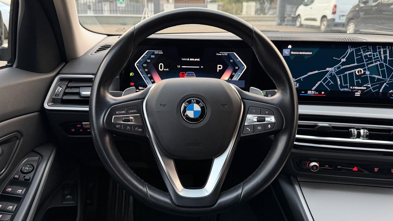 BMW 316D TOURING 2.0 ADVANTAGE AT8 122 CV - FULL LED, PELLE, NEOPATENTATI