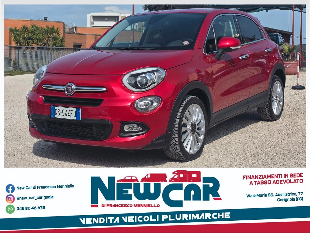 Fiat 500X 1.6 MultiJet 120 CV Lounge
