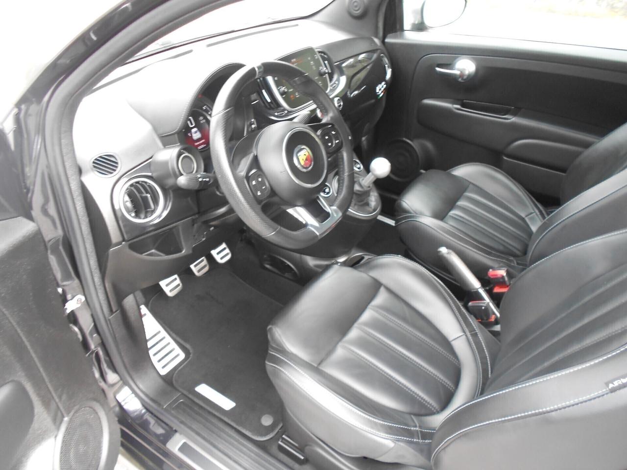 ABARTH 595(12mesi di GARANZIA)160cv,PELLE,E6B