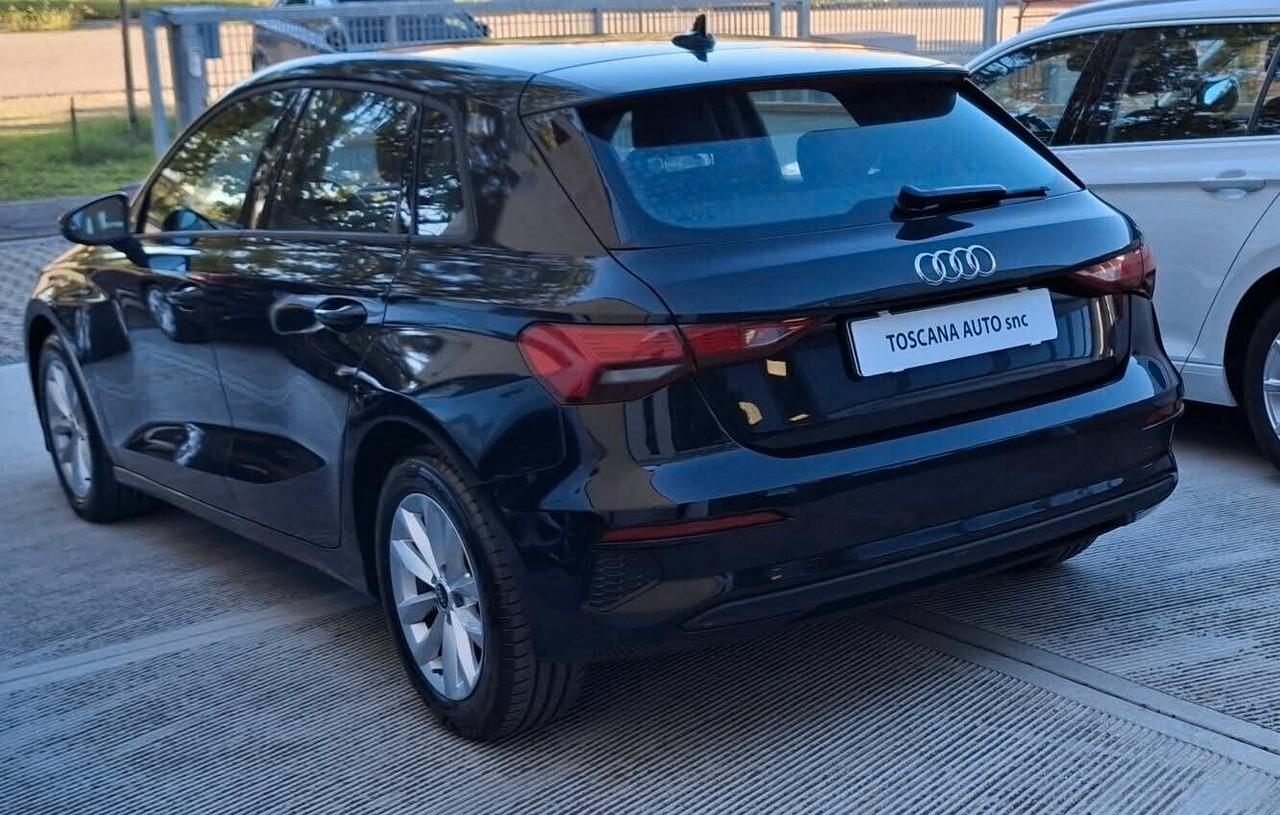 Audi A3 SPB 35 TDI 150cv S tronic uniproprietario