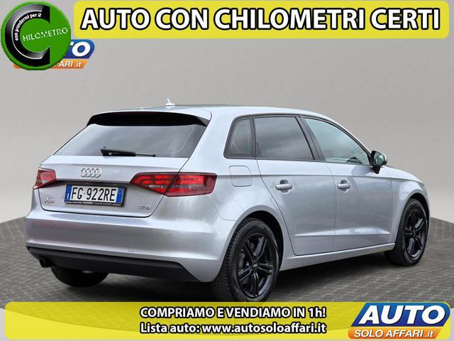 AUDI A3 SPB 1.2TFSI 110CV EURO6B NEOPATENTATI/RATE/PERMUTE