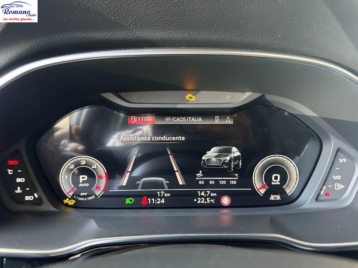 Audi Q3 SPB 35 TDI S tronic S line Black Identity#TETTO APRIBILE!