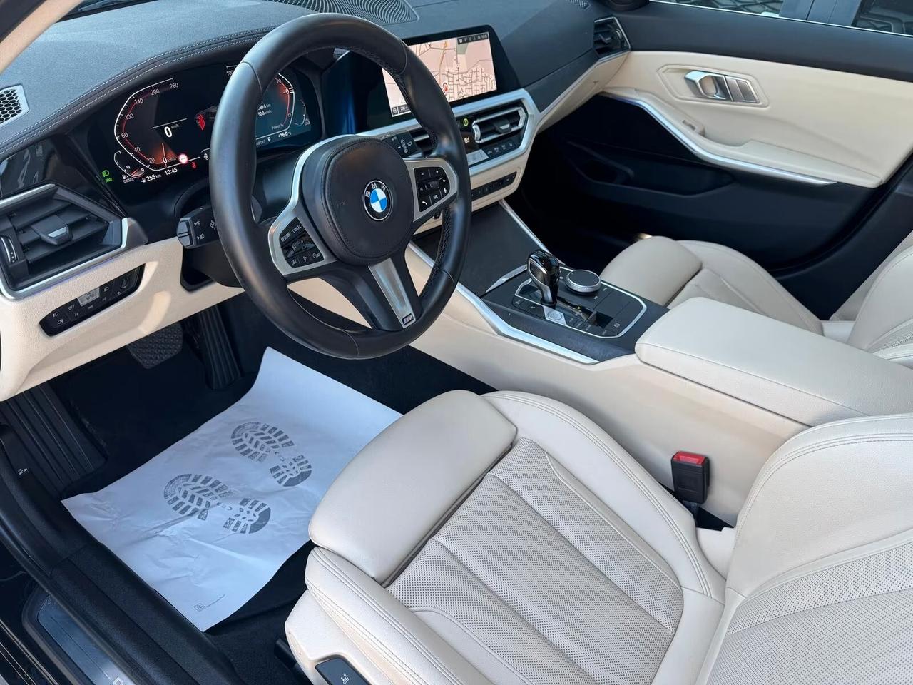 Bmw 318 D 48V Touring Luxury+Pelle+Vetri Oscurati...