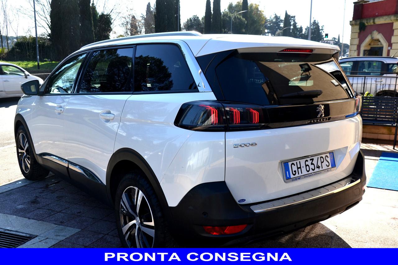 Peugeot 5008 1.5 HDi 130CV 7POSTI AUT.+NAV+LED+RCAM+PELLE+PDC