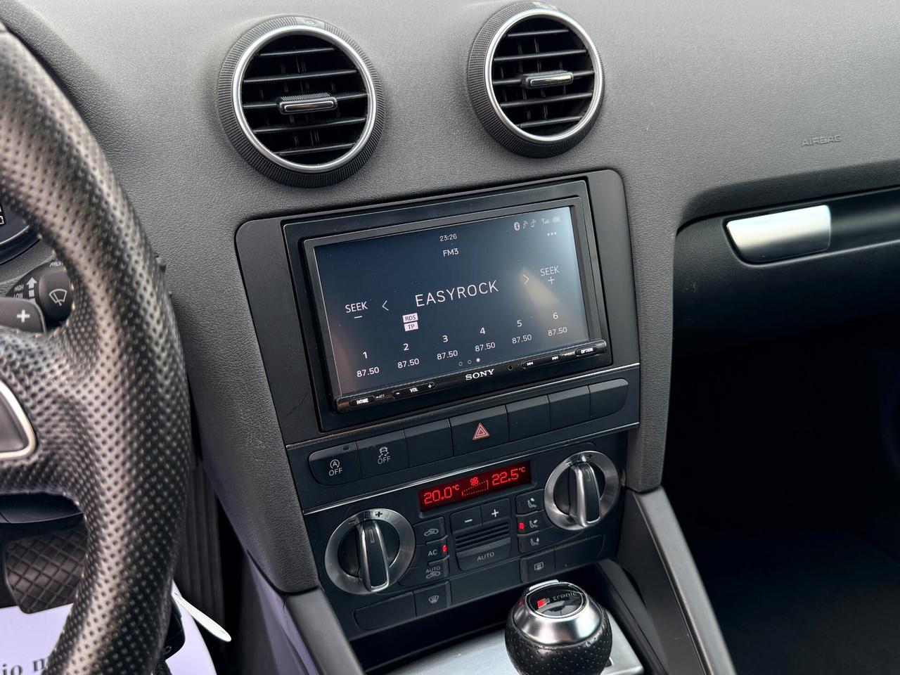 Audi A3 2.0 TDI 140CV S-LINE DOPPIO BLACK EDITION