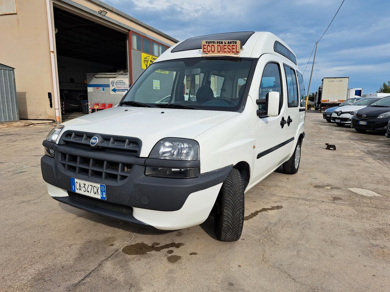 Fiat Doblo 1.9 JTD PEDANA DISABILI TETTO ALTO